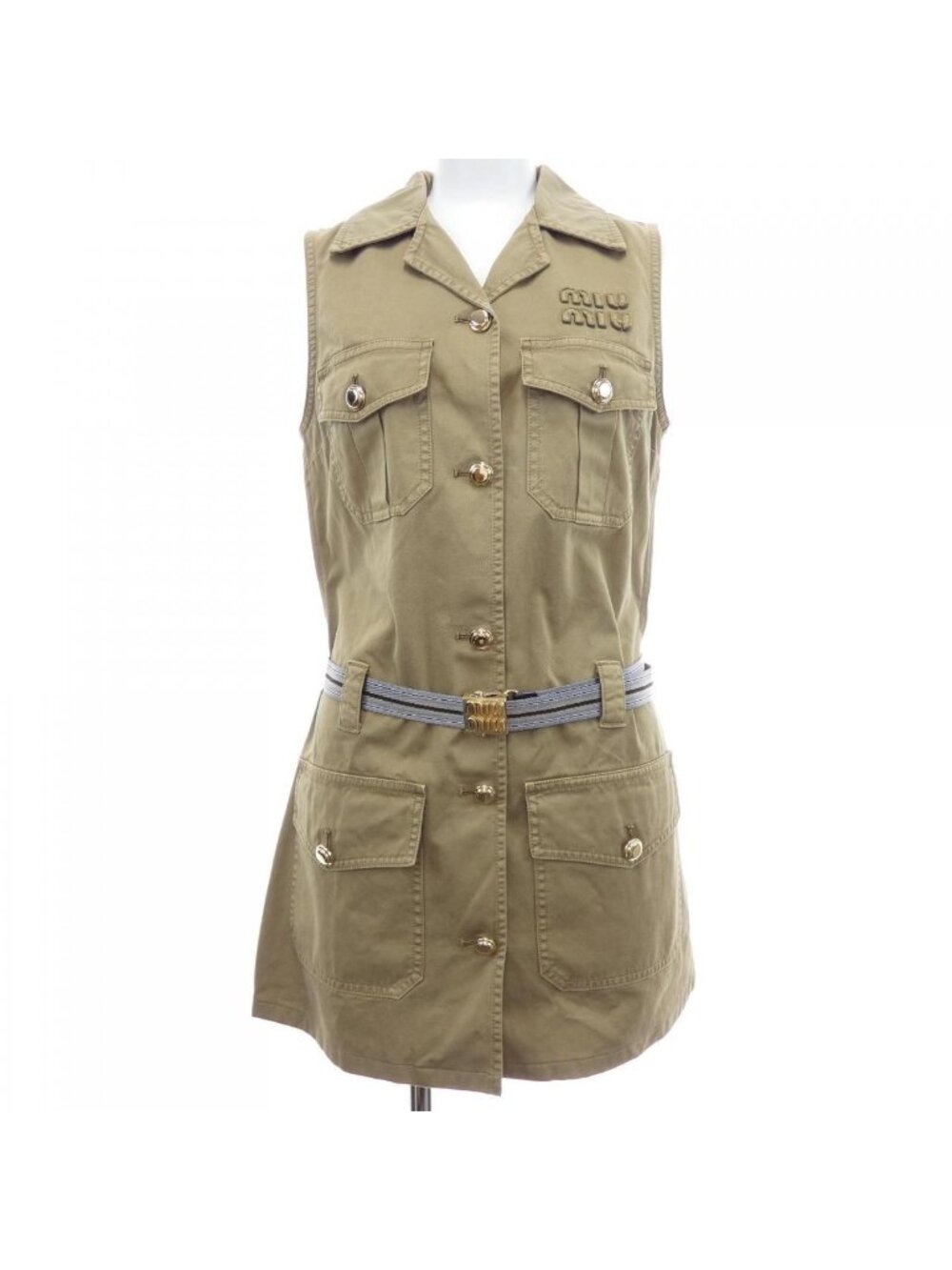Miu Miu Dress Beige